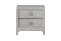 Mor Furniture Boho Chic Nightstand In Washed White