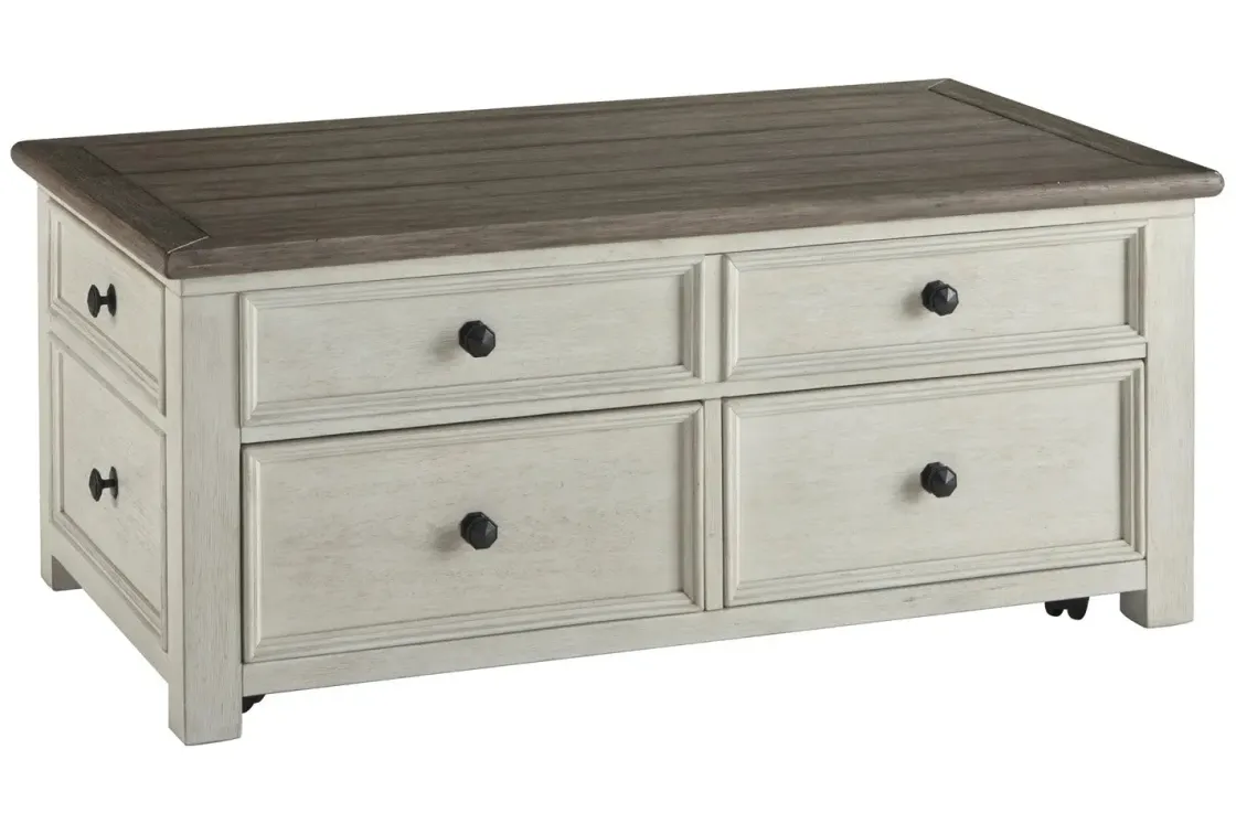 Mor Furniture Bolanburg Lift Top Coffee Table In Tan