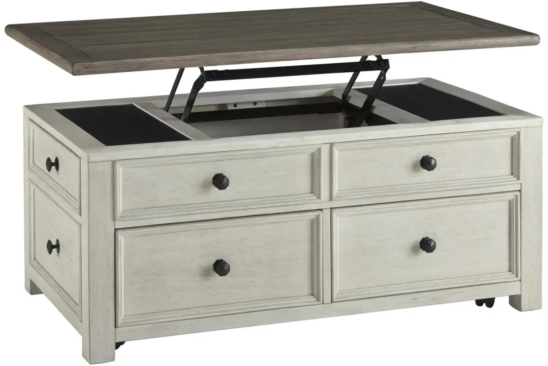 Mor Furniture Bolanburg Lift Top Coffee Table In Tan