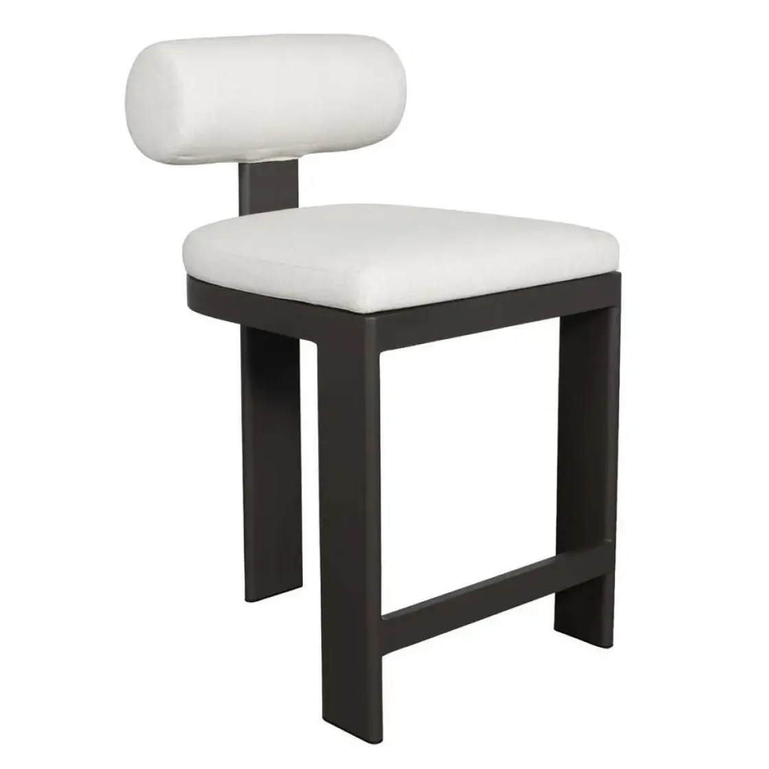Mor Furniture Bolster Outdoor Counter Height Stool In White
