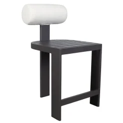 Mor Furniture Bolster Outdoor Counter Height Stool In White