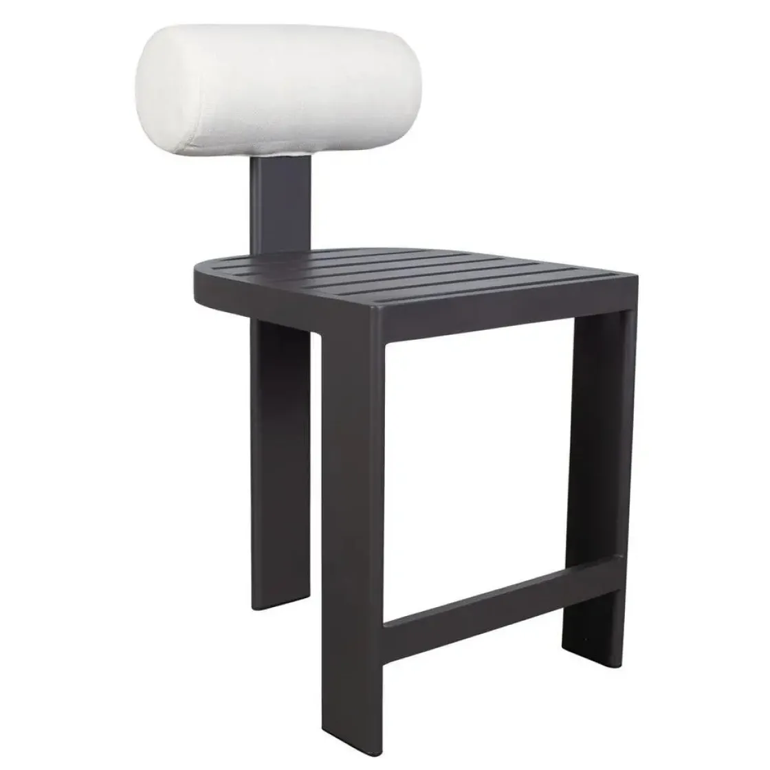 Mor Furniture Bolster Outdoor Counter Height Stool In White