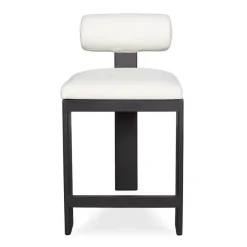 Mor Furniture Bolster Outdoor Counter Height Stool In White