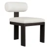Mor Furniture Bolster Outdoor Side Chair In White