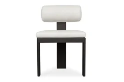 Mor Furniture Bolster Outdoor Side Chair In White