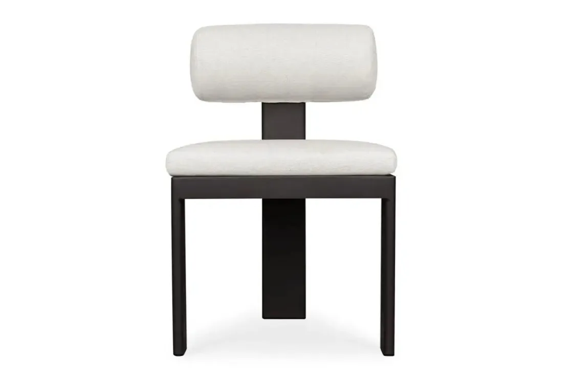 Mor Furniture Bolster Outdoor Side Chair In White