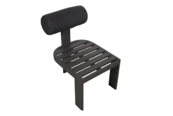 Mor Furniture Bolster Outdoor Side Chair In White