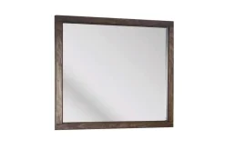 Mor Furniture Boracay Mirror In Wild Oats Brown