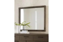 Mor Furniture Boracay Mirror In Wild Oats Brown