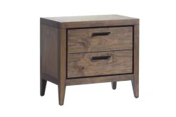 Mor Furniture Boracay Nightstand In Wild Oats Brown