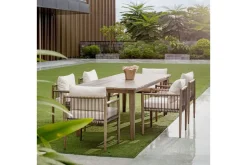 Mor Furniture Borneo Outdoor Side Chair In Brown