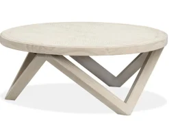 Mor Furniture Bostwick Coffee Table In Coconut Cream