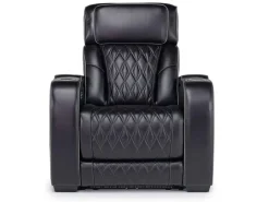 Mor Furniture Boyington 2 Power Recliner In Gray Leather
