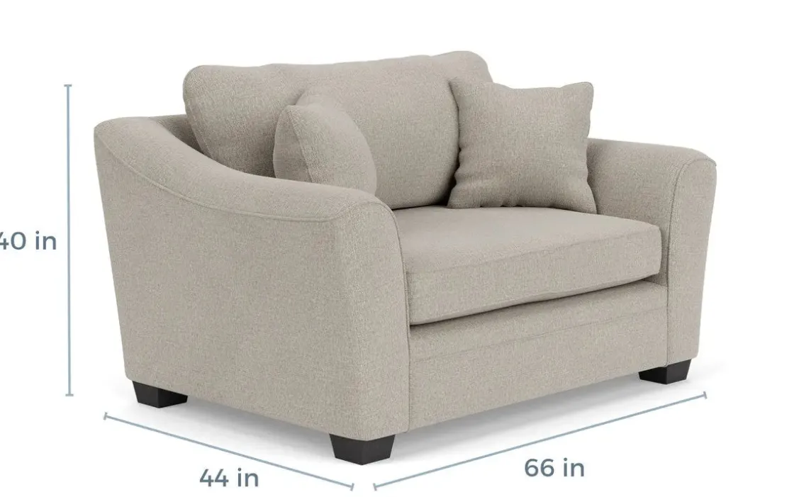 Mor Furniture Brazil Chair In Dano Cinder, Gel