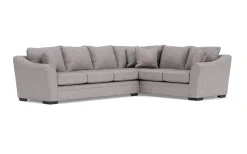Mor Furniture Brazil Crypton Performance Tux Sofa Sectional In Custom, Left Facing