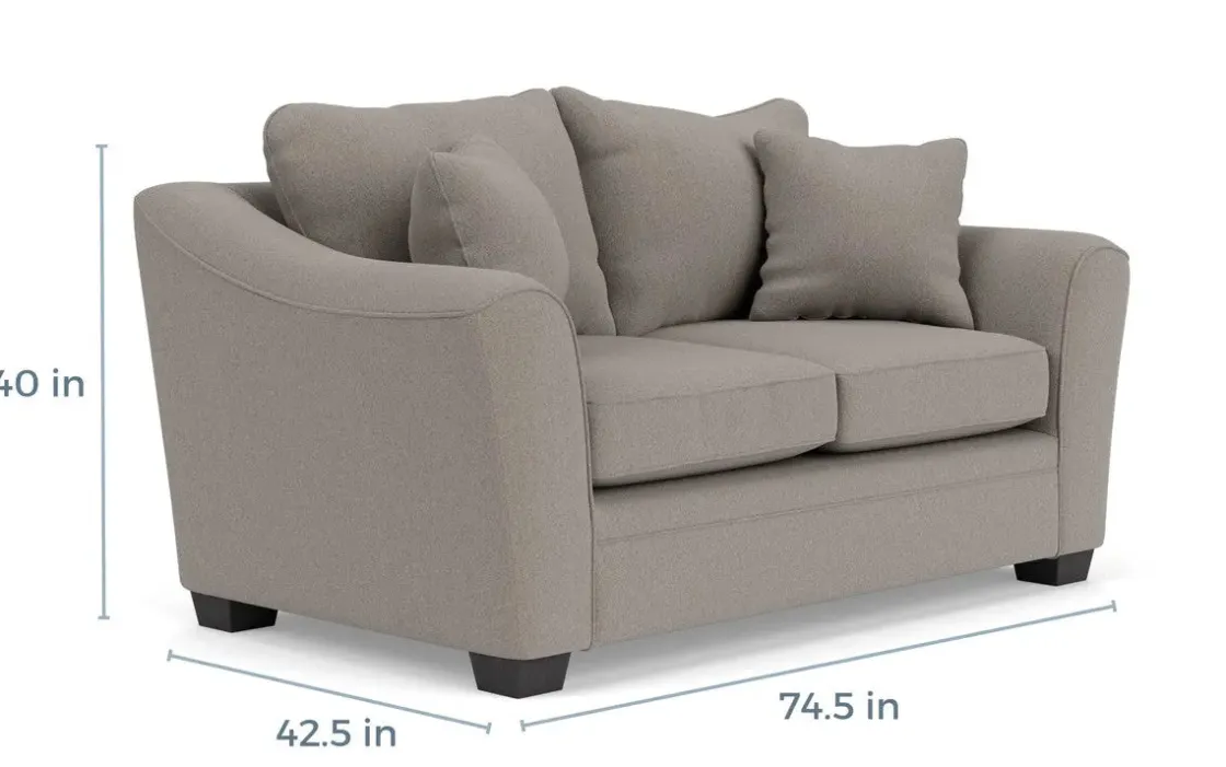 Mor Furniture Brazil Loveseat - Custom Order