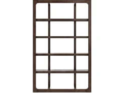 Mor Furniture Breckington Bookcase In Dark Brown