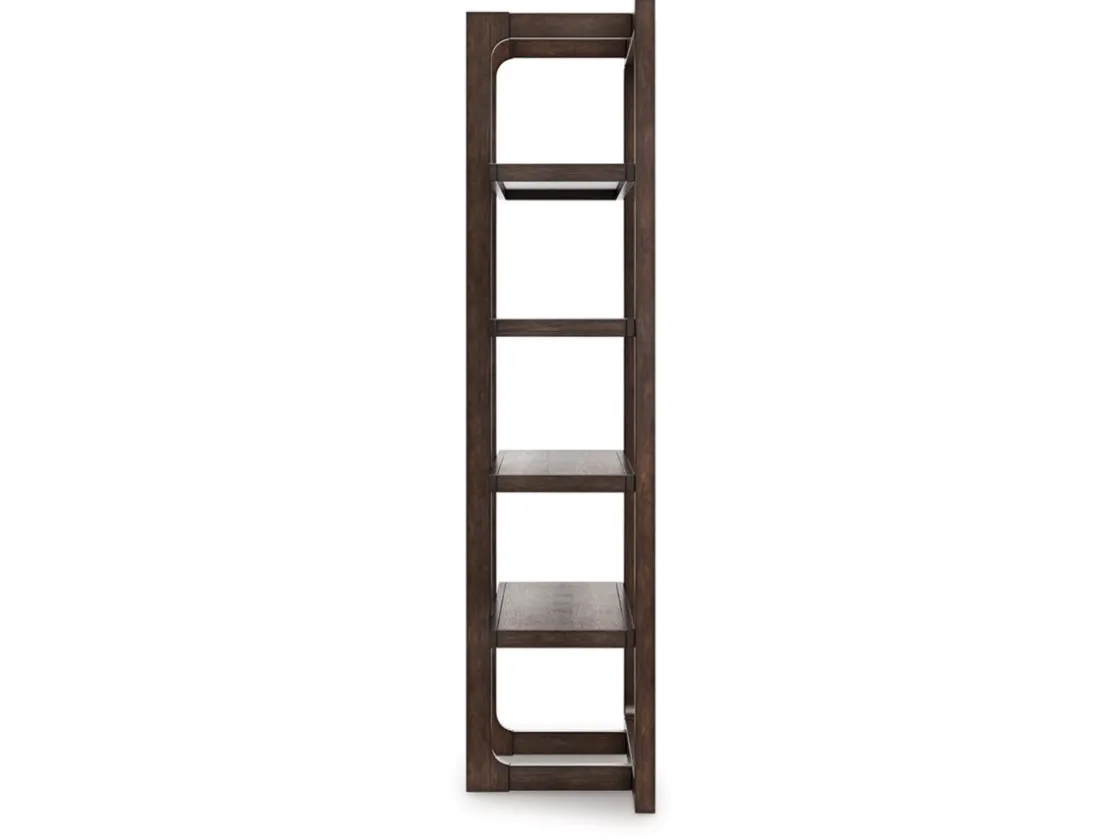 Mor Furniture Breckington Bookcase In Dark Brown