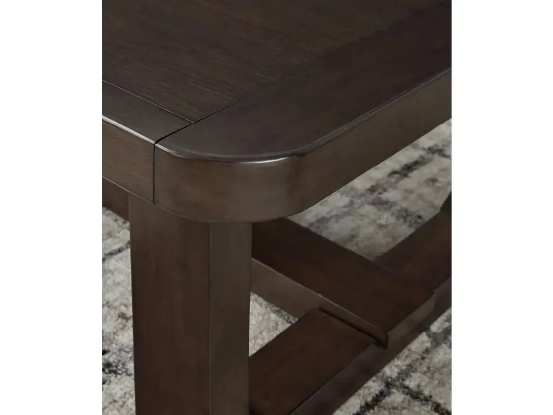 Mor Furniture Breckington Coffee Table In Dark Brown