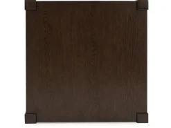 Mor Furniture Breckington End Table In Dark Brown
