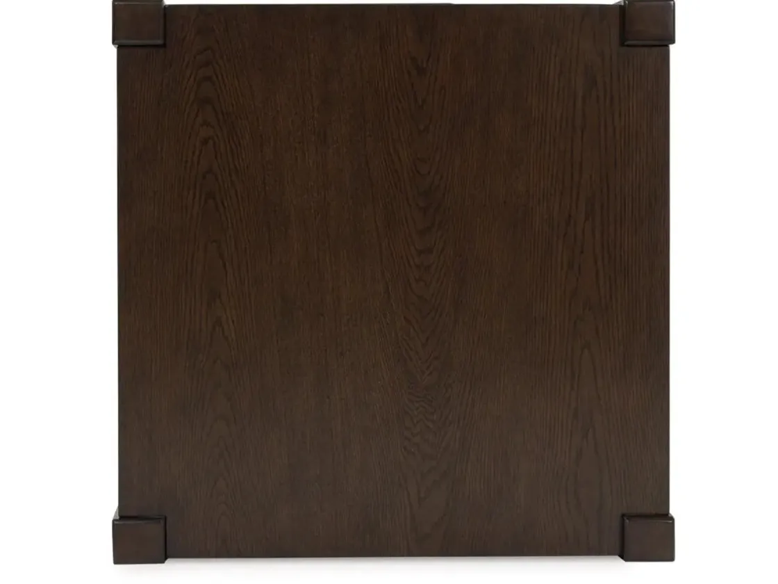 Mor Furniture Breckington End Table In Dark Brown