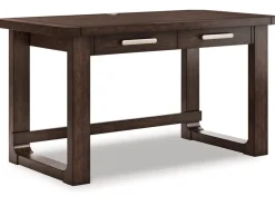 Mor Furniture Breckington Office Desk In Dark Brown