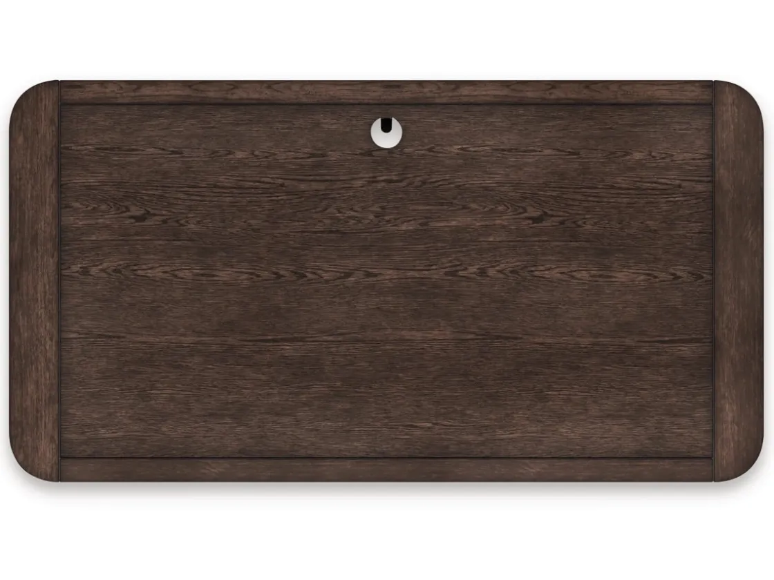 Mor Furniture Breckington Office Desk In Dark Brown