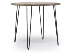 Mor Furniture Brennan Round Counter Height Dining Table In Golden Brown