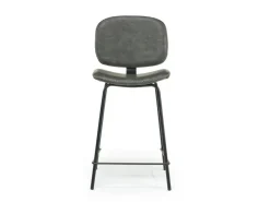 Mor Furniture Brennan Round Counter Height Dining Table & 4 Stools In James Mocha
