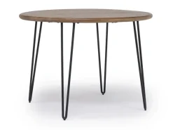 Mor Furniture Brennan Round Dining Table In Golden Brown