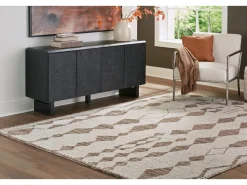 Mor Furniture Brettler Rug In Beige/Brown, 5x7