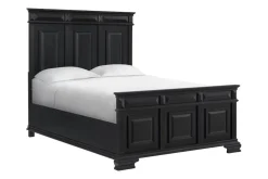 Mor Furniture Bridgestone Panel Bed, Dresser, Mirror & Nightstand In Antique White, Queen