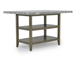 Mor Furniture Brighton Counter Height Dining Table In Gray