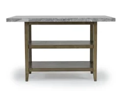Mor Furniture Brighton Counter Height Dining Table In Gray