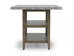 Mor Furniture Brighton Counter Height Dining Table In Gray