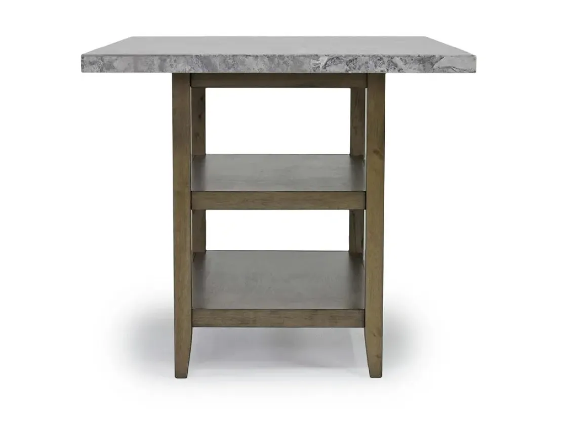 Mor Furniture Brighton Counter Height Dining Table In Gray