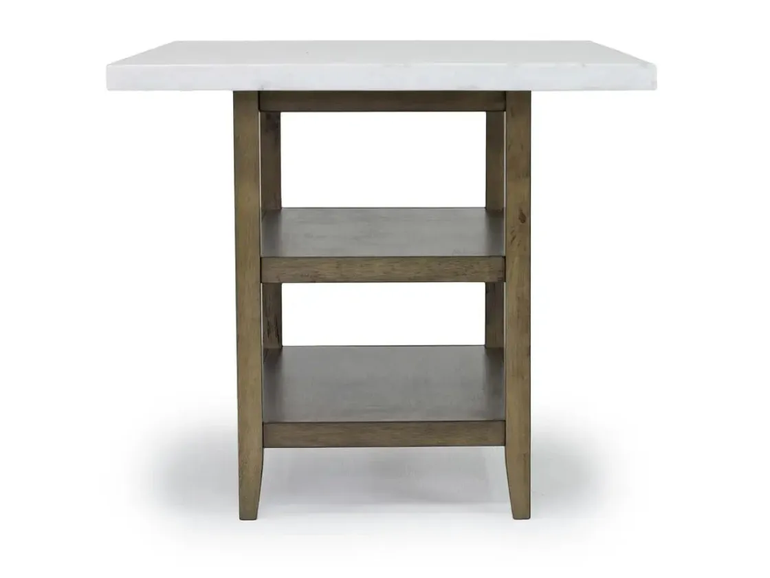 Mor Furniture Brighton Counter Height Dining Table In Gray