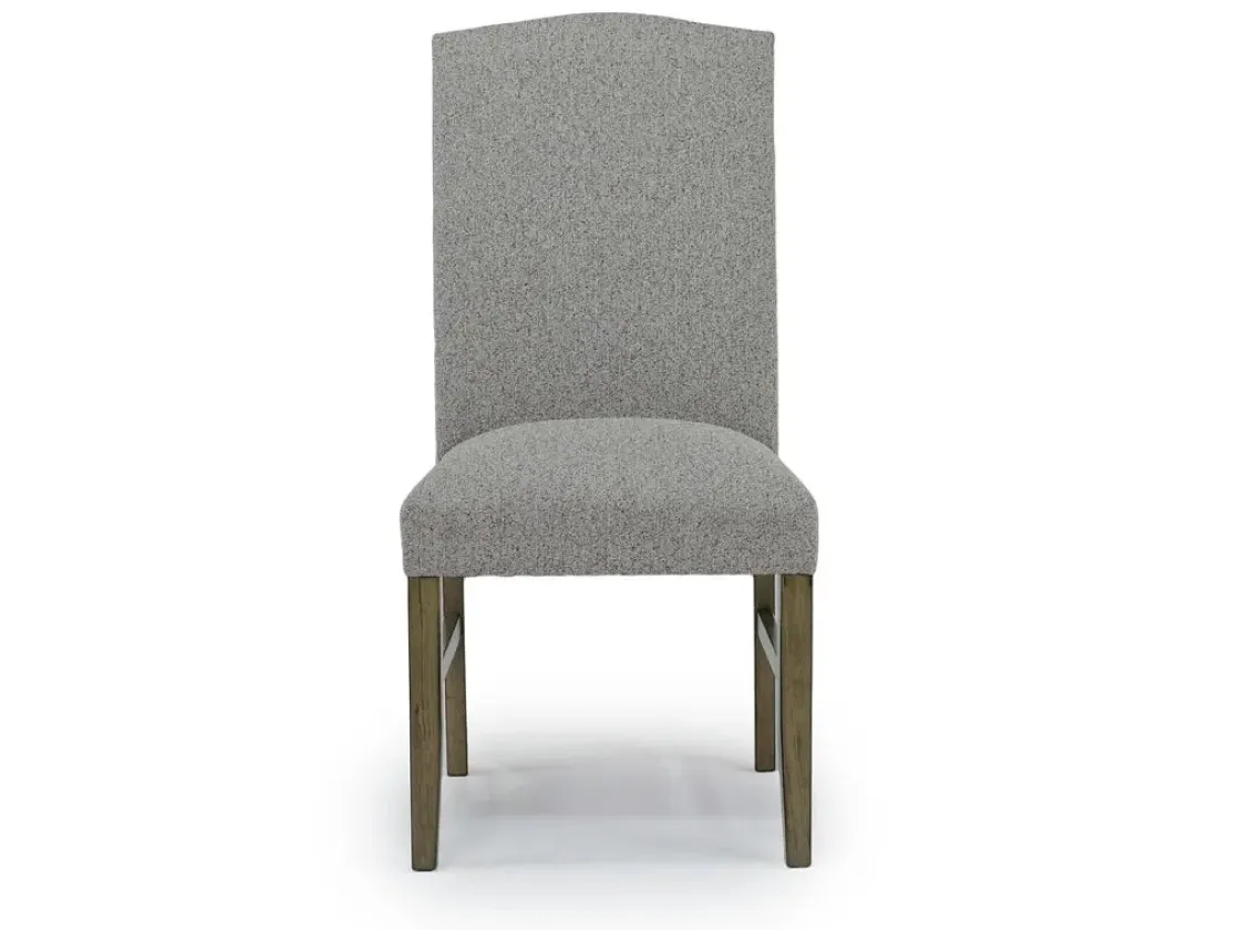 Mor Furniture Brighton Dining Table & 6 Chairs In Gray
