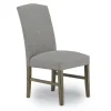 Mor Furniture Brighton Side Chair In Light Gray/Light Brown
