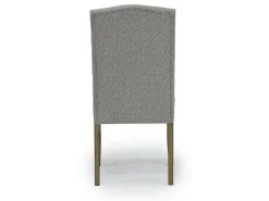 Mor Furniture Brighton Side Chair In Light Gray/Light Brown