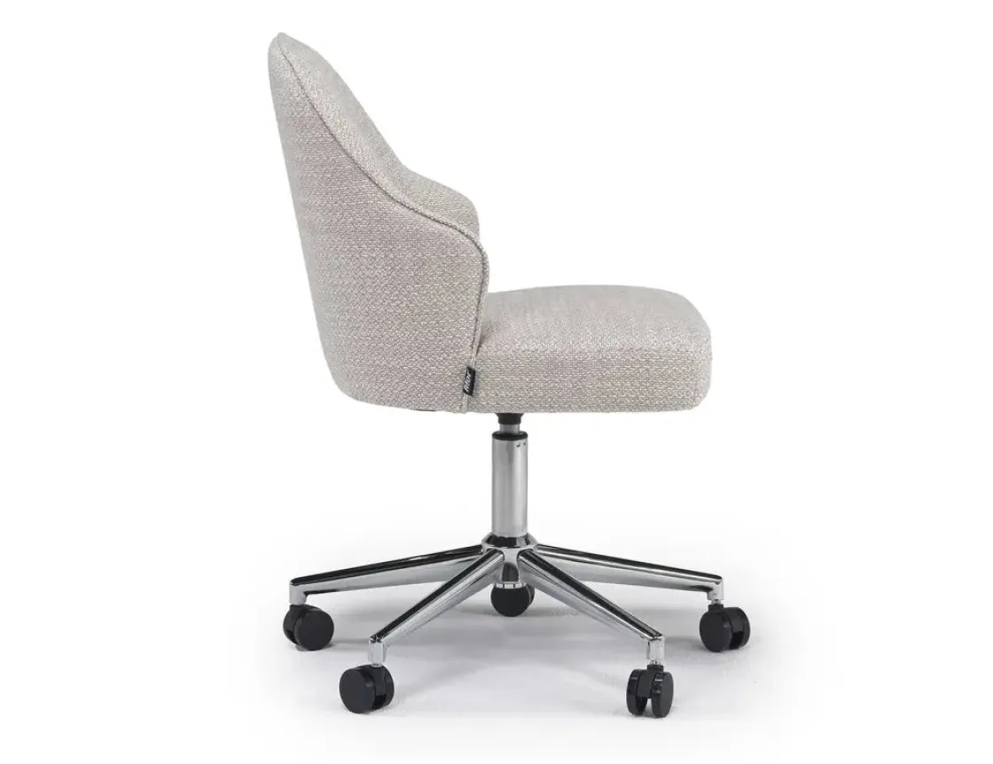 Mor Furniture Brody Swivel Desk Chair In Stucco