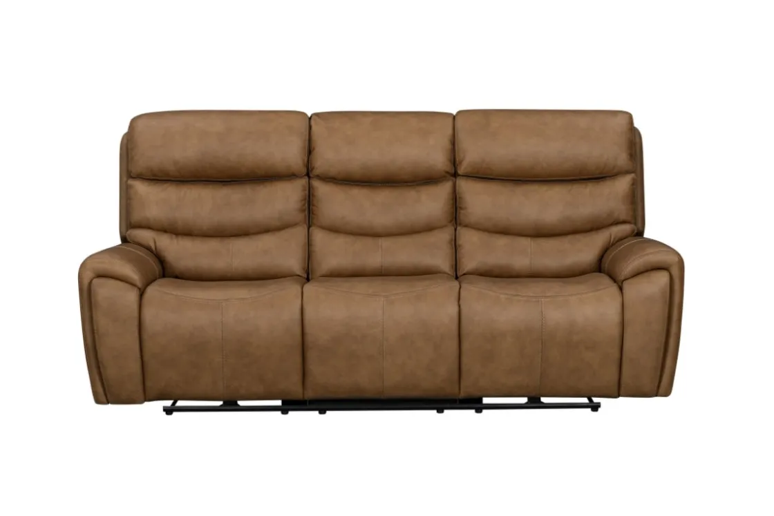 Mor Furniture Bruce 2 Power Sofa In Cognac