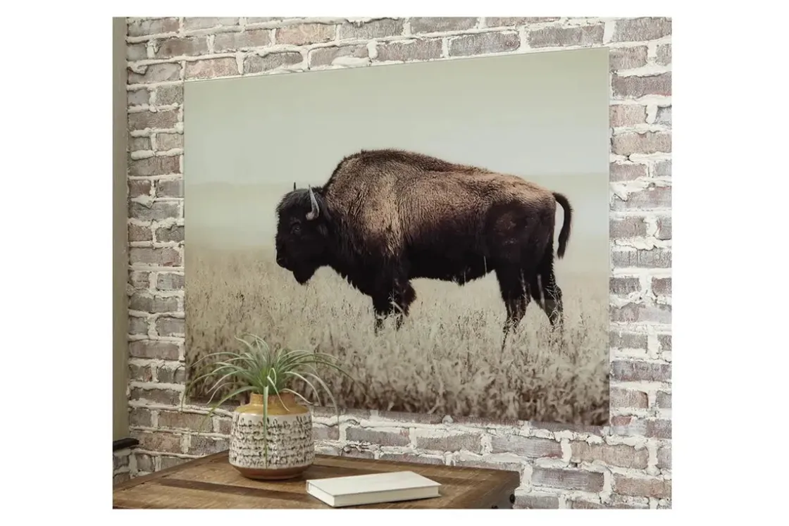 Mor Furniture Brutus Wall Art In Sepia