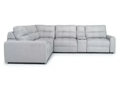 Mor Furniture Bryce 6 Piece Power Sectional In Savannah Coin