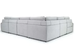 Mor Furniture Bryce 6 Piece Power Sectional In Savannah Coin