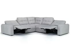 Mor Furniture Bryce 5 Piece Power Sectional In Savannah Coin