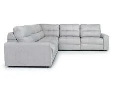 Mor Furniture Bryce 5 Piece Power Sectional In Savannah Coin