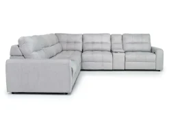 Mor Furniture Bryce 7 Piece Power Sectional In Savannah Coin