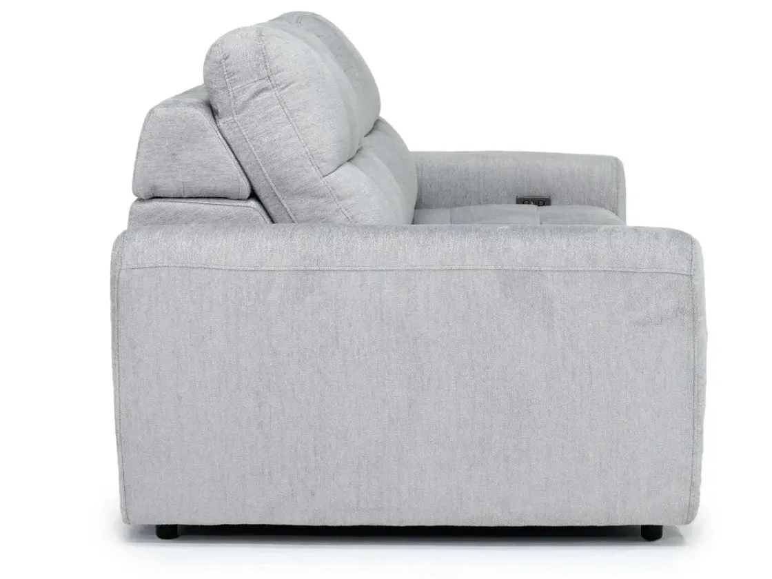 Mor Furniture Bryce Power Loveseat In Savannah Coin