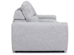 Mor Furniture Bryce Power Sliding Console Loveseat In Savannah Coin
